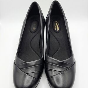 Clarks Women's Black Heeled Shoes